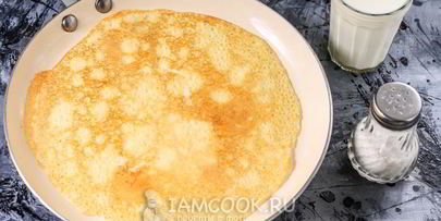 ажурные блинчики на кефире с дырочками