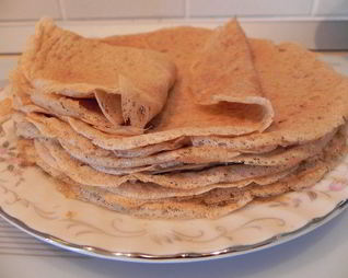 Ажурные блинчики в пост