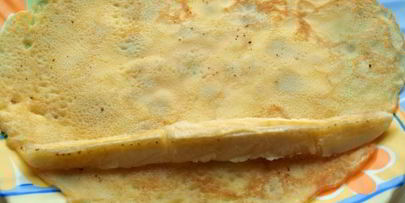 блинчики фаршированные бананом