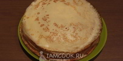 блинчики из творожного теста