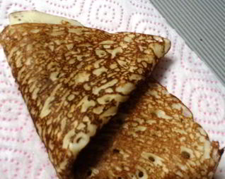 Блинчики на кислом молоке