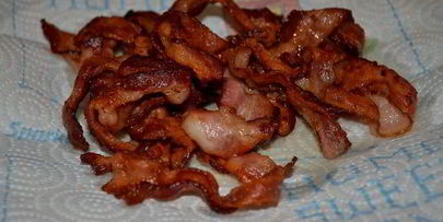 блинчики с беконом