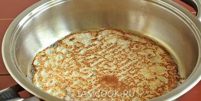 блинчики с куриным фаршем и капустой