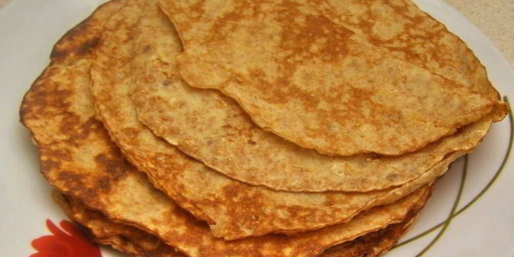 Рецепт блинчики с отрубями