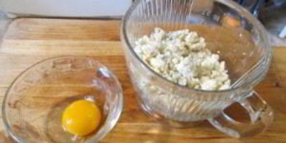 блинчики с сыром и укропом