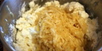 блинчики с творогом и бананом