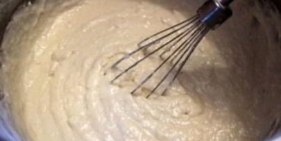 блинчики с творогом и бананом