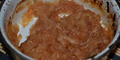 блинчики с яблоками