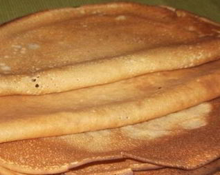 Блины без дрожжей на молоке