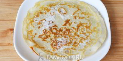 блины без яиц