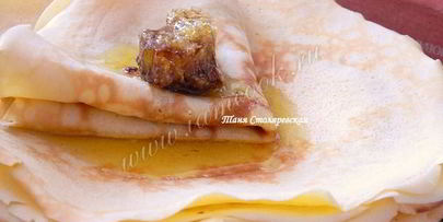 блины бисквитные