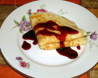 Блины дрожжевые к Масленице