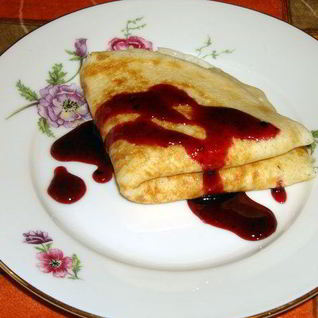 Блины дрожжевые к Масленице