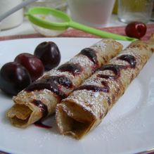 Рецепт Блины из гречневой и пшеничной муки