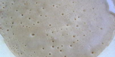 блины из гречневой и пшеничной муки