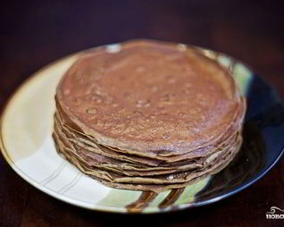 Блины из печени говяжьей