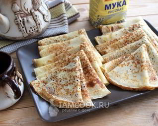 Блины из рисовой муки
