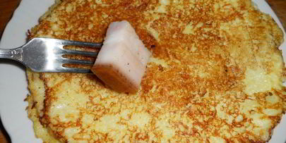 блины из таркованной массы