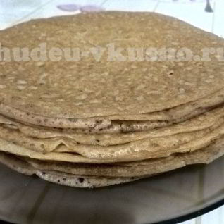 Блины из цельнозерновой муки