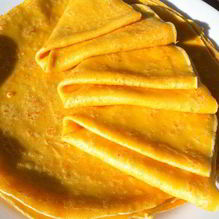 Рецепт Блины Масленица-Солнце-Апельсин