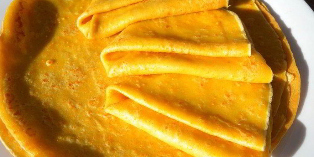 Рецепт блины масленица-солнце-апельсин