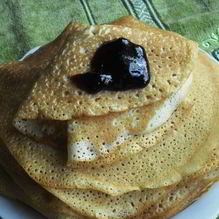 Рецепт Блины на кефире диетические