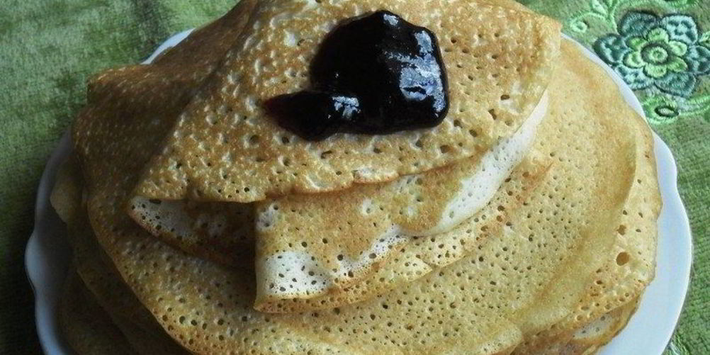Рецепт блинов ны кефире диетических