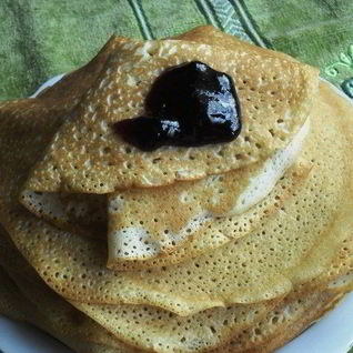 Блины на кефире диетические