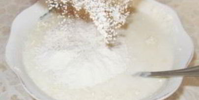 блины на кефире с кипятком