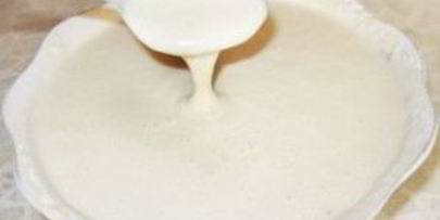 блины на кефире с кипятком