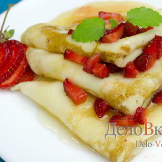 Блины на кефире