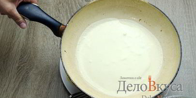 блины на кефире