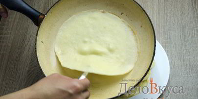 блины на кефире