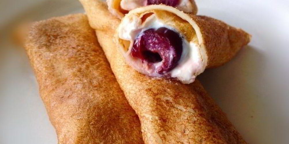 Рецепт блины на кипятке и кефире