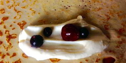 блины на кипятке и кефире