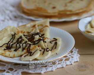 Блины на молоке и кефире