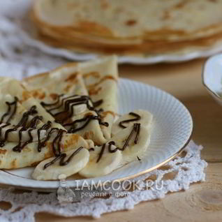 Блины на молоке и кефире