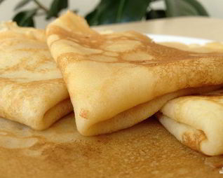 Блины на пиве с яйцами