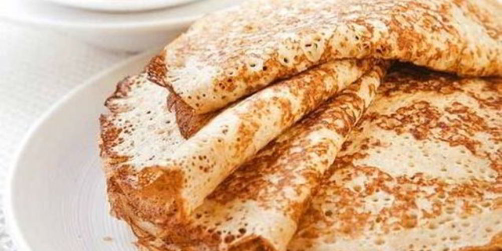 Рецепт блины на ряженке с кипятком
