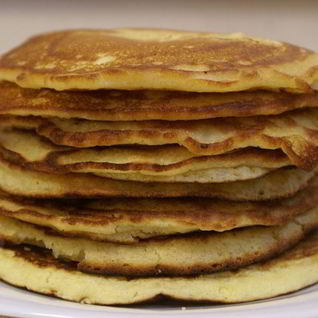 Блины на ряженке толстые