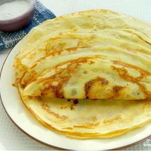 Рецепт Блины на сливках