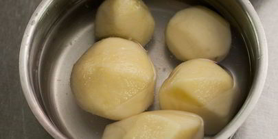 блины с картофелем и чоризо