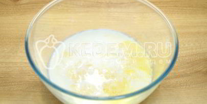 блины с куриным фаршем