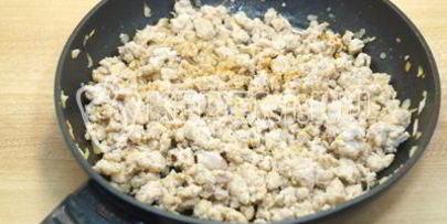 блины с куриным фаршем