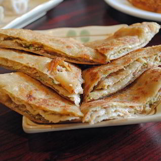 Блины с курицей и сыром