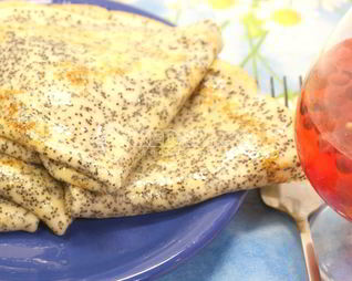 Блины с маком