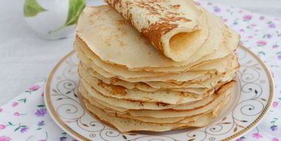 блины с манной крупой