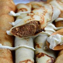 Рецепт Блины с паштетом