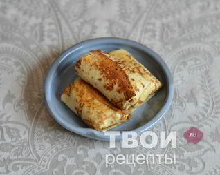 Блины с рыбой