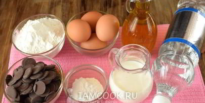 блины с шоколадом